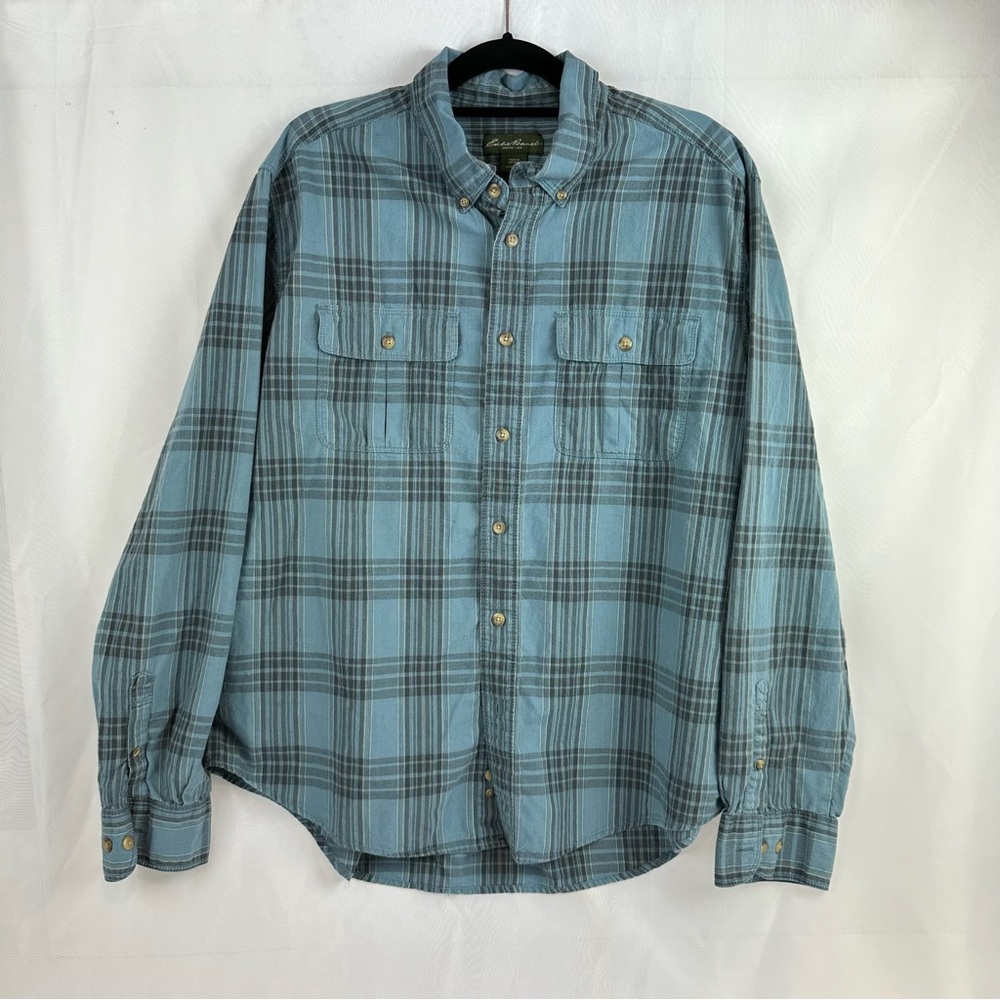 Eddie Bauer Button Down Long Sleeve Shirt Size XXL